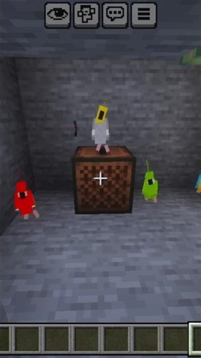 minecraft moment of parrot 😨