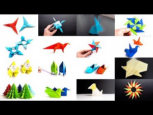 25+ Interesting Origami Crafts. Origami and paper craft tutorials. A fascinating compilation