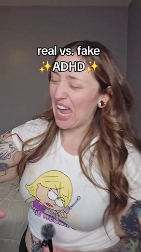 Yet another real vs fake adhd #neurospicy #adhdinwomen #adhdsupport #comedyskit #audhd #adhd #neurodivergent #mentalhealthmatters #funnyvideos #adhdlife #realvsfakeadhd | Jillian Rogue