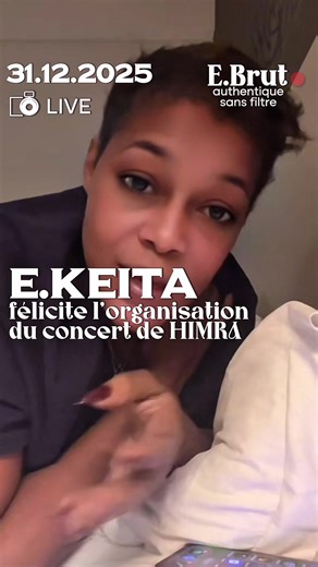 Emmanuelle Keita Loue l'Organisation du Concert de Himra