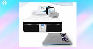 Walmart lanza paquetazo en colchón anti ácaros con regalo de almohadas y cama para perritos