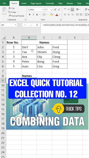 8.6K views · 75 reactions |  Excel Quick Tutorials Collection #12  Ilan sa mga Excel Hacks sa aking mga Reels video in one epic collection! Pang-12 na ‘to, kaya kung ‘di mo pa napapanood ‘yung iba, hinay-hinay lang sa mind-blown moments! 勞  Shortcuts, formulas, at tricks na papadaliin ang buhay mo! Ready ka na bang maging Excel master? ⏳ #ExcelQuickTips #SpreadsheetSavvy #ExcelHacks #ProductivityBoost | DieT | Facebook