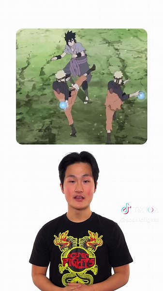 Analyzing Sasuke's Split Kick vs Naruto's Shadow Clones