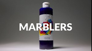 MARBLERS Liquid Colorant 11oz (310g) [Vivid Blue] | Water-Based | Dye, Tint, Pigment | Odorless | Non-Toxic | For Concrete, Cement, Mortar, Grout, Gypsum, Water-Based Paint, Jesmonite, Plaster