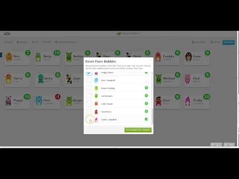 How to Reset Individual Point Bubbles on ClassDojo
