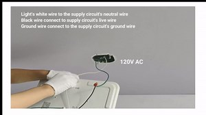 14 Inch Square LED Flush Mount Ceiling Light Fixture, 24W Dimmable Slim Flat Panel Lighting, for Bedroom, Kitchen, Living Room, ETL Listed