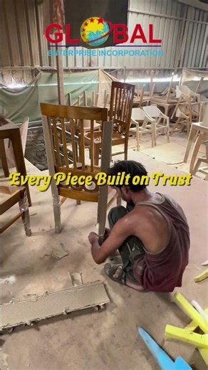 Furniture Factory Tour 🪑 | How Premium Furniture Is Made #Shorts