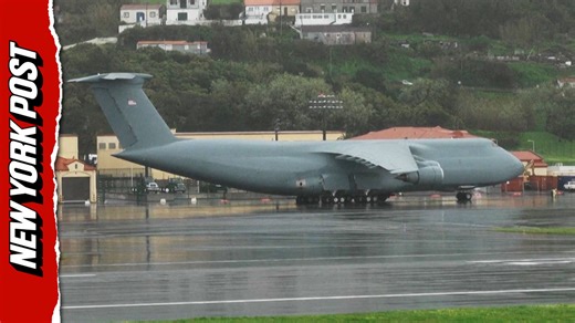 US military aircraft spotted on Lajes Air Base tarmac in Portugal as Trump sets nuclear deal deadline for Iran