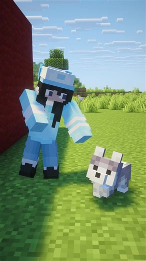 Minecraft but one of us is LYING #minecraft #minecraftanimation #minecraftchallenge #minecraftmemes #waffwlwolf