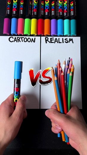 Cartoon vs Realism Drawing Challenge: Lilo and Stitch Edition