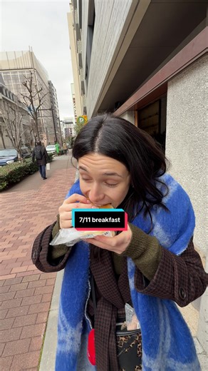 7/11 breakfast!🥞 #fyp #tokyo #japantiktok #japan #pancakes