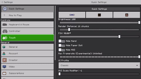 New mod menu client | MCPE/Bedrock Edition