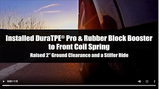 Block Booster Front Coil Spring Installation Reviews
