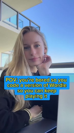 I am obsessed with Wordle and this is my way to not havw to wait every 24 hours to play it! #python #tech #technology