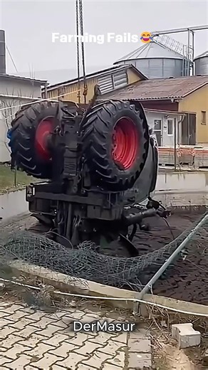 Unbelievable Farming Fails😂​😂 #farmingfails​ #shorts #viral