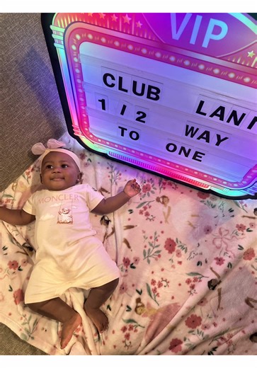 Welcome to Club Lani aka Club Lotus🪷 don’t mind us we just work here😂 my baby 1/2 way to one she ordered the premium bottle package🍼😂🩷 Ft. Dada as security & Lan gave a speech at the end😭🥂 #babiesoftiktok #6monthsold #halfbirthday #bottleservice #clubLani