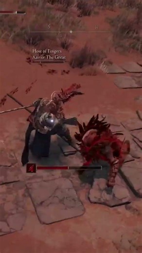 Cool backstab through bleed animation #eldenring #invasion