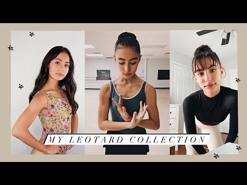 MY LEOTARD COLLECTION + TRY-ON (Yumiko, LuckyLeo, Eleve and more!!) | Mariana Amélie