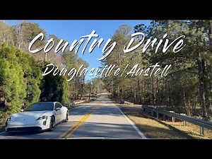 🌞 4K 60FPS POV Sunny Country Drive | Douglasville to Austell 🚗🌳 Veterans Memorial Hwy