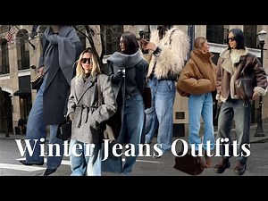 Winter Outfits with Jeans 2025 Trend Edit (Blazers, Puffers, Shearling & Fur)