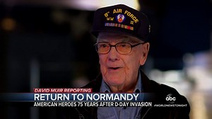 116K views · 1.2K reactions | RETURN TO NORMANDY: As we mark the 75th anniversary of D-Day, David Muir documents the journey with many World War II heroes going back this week – our fathers and grandfathers – and their memories of a day that altered history. abcn.ws/2Wp0xlh | ABC World News Tonight with David Muir | Facebook