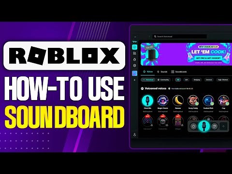 How To Use Soundboard On Roblox VC (2025 Updated Tutorial)