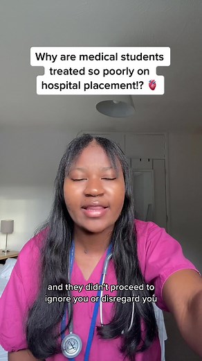 Why are medical students treated so poorly on hospital placement!? 🫀