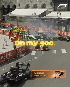 All angles of the lap one pile-up 🔍 | FIA Formula 3