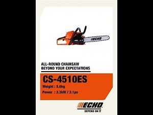 360° view of the ECHO CS -4510ES Chainsaw