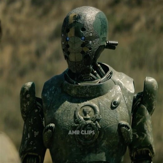 Did this robot fall in love with a girl ❓ #movie #movieshorts #rebelmoon