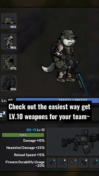 Check out the easiest way get LV.10 weapons for your team~ #b2bapocalypse #gaming #apocalypse