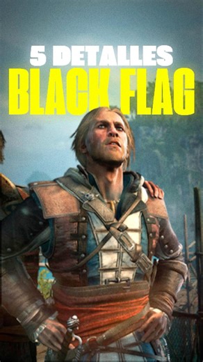 5 Detalles Assassin’s Creed BLACK FLAG 🏴‍☠️🦜✨ #assassinscreed #videojuegos #ubisoft
