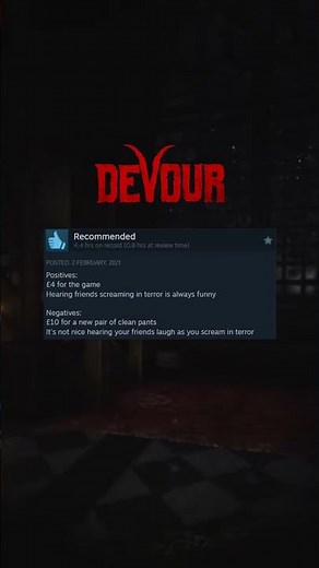 Best Steam Reviews of DEVOUR! #steam #gaming #devour