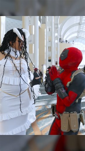 40K views · 20K reactions | Death by Snu-Snu, Albedo edition. Albedo is Kaliongi on TikTok. #deadpool #deadpoolcosplay #albedo #anime #cosplay | Pids | Facebook