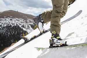 Is It Safe to Use AT Ski Boots With Hybrid Bindings? It Depends.