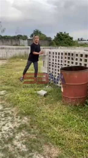 3.9K views | How do you think about our block? Let's build build build!!! #block #blockmakingmachine #brickmachine | Strong Build Machinery International | Facebook