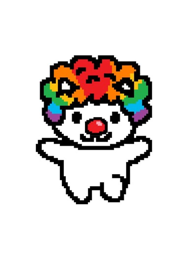 Funny Animation with a Silly Cat Clown