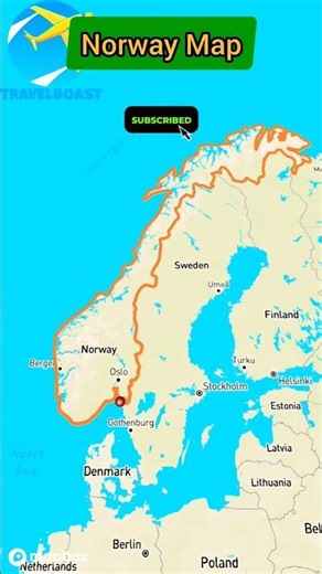 norway route map #norway #map #norwayshorts #travel #hellelyng #dagsevisan
