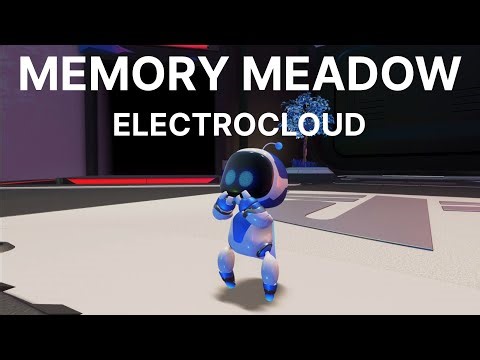 Astro’s Playroom Electrocloud Gameplay Walkthrough | Memory Meadow PS5 Level