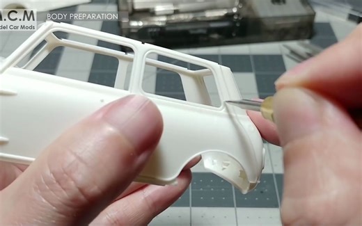 经典MINI 车模制作