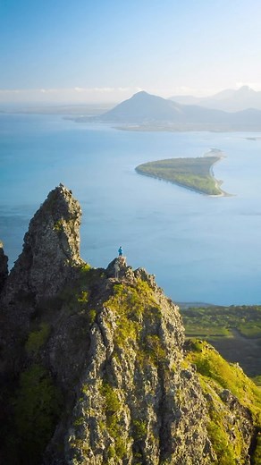 Mauritius Island | The amazing view of Le Morne mountain on this beautiful morning #mauritius #local #mauritiusexplored #islandlife #africa Video... | Instagram