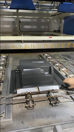 5.0mm grey ABS thick sheet plastic thermoforming machinery parts shell process