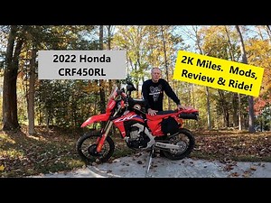 2022 Honda CRF450RL Review