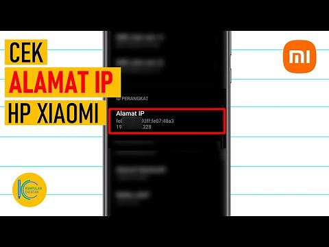 Cara Melihat IP Address Handphone Sendiri | Alamat IP HP Xiaomi/Redmi/POCO