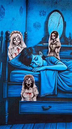 #shorts Bedroom Where She Watches the Sleeper