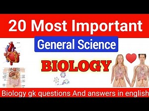 Science GK || Science GK biology || Biology Questions And Answers