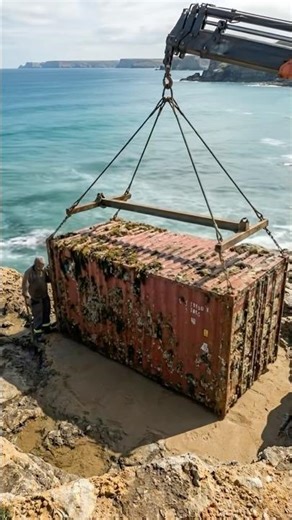 Building a Sea Glass Container Living Pod | Hyper-Speed Timelapse