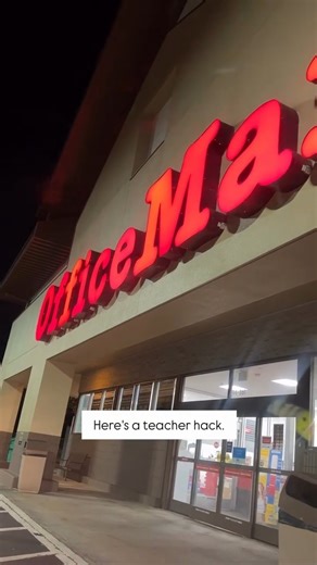 This is a teacher hack we love. 🙌 @alohamrsalba shows how easy it is to order online, pull up, and let us load your supplies with curbside pickup. More time for you, less time running errands. 🚗📚 #DiscoverDepot https://bit.ly/4r73GQy | Office Depot
