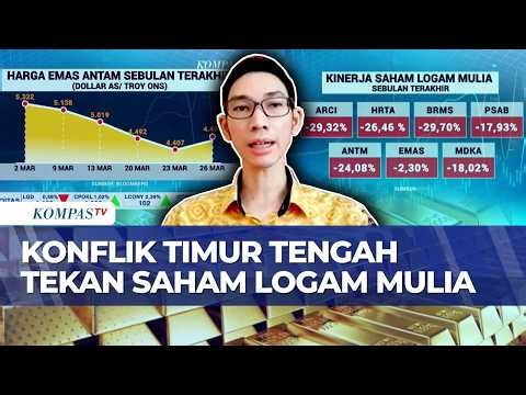 Harga Emas Turun, Saham Logam Mulia Tertekan? Ini Analisis CEO Edvisor Profina Visindo