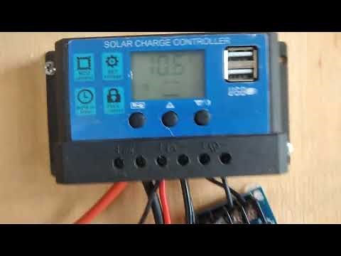 How to configure cheap MPPT/ PWM solar charge controller.